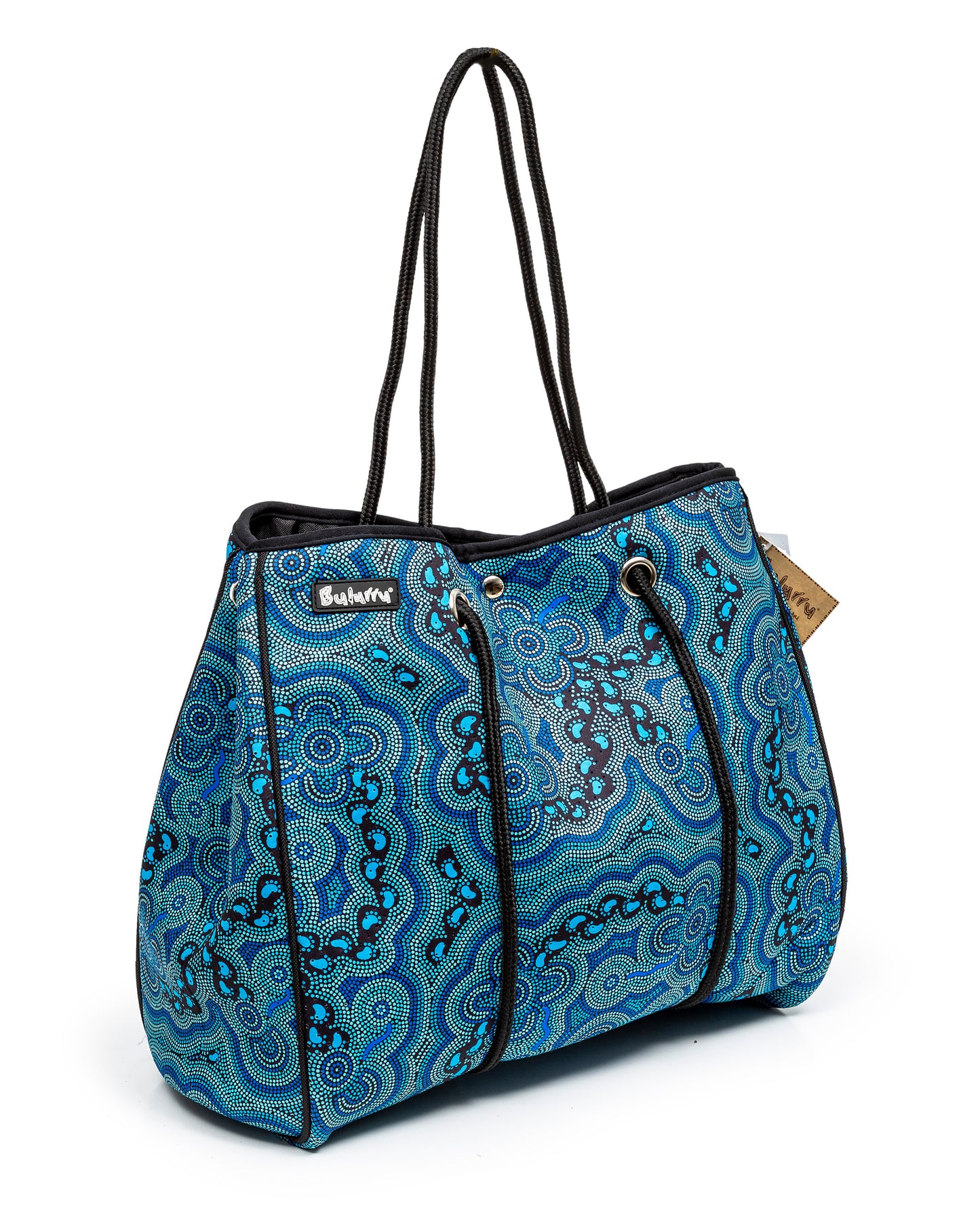 **NEW** Urban Tote Bag Large - 10 Bulurru Aboriginal Designs to choose from - fair-dinkum-gifts