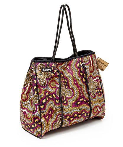 **NEW** Urban Tote Bag Large - 10 Bulurru Aboriginal Designs to choose from - fair-dinkum-gifts