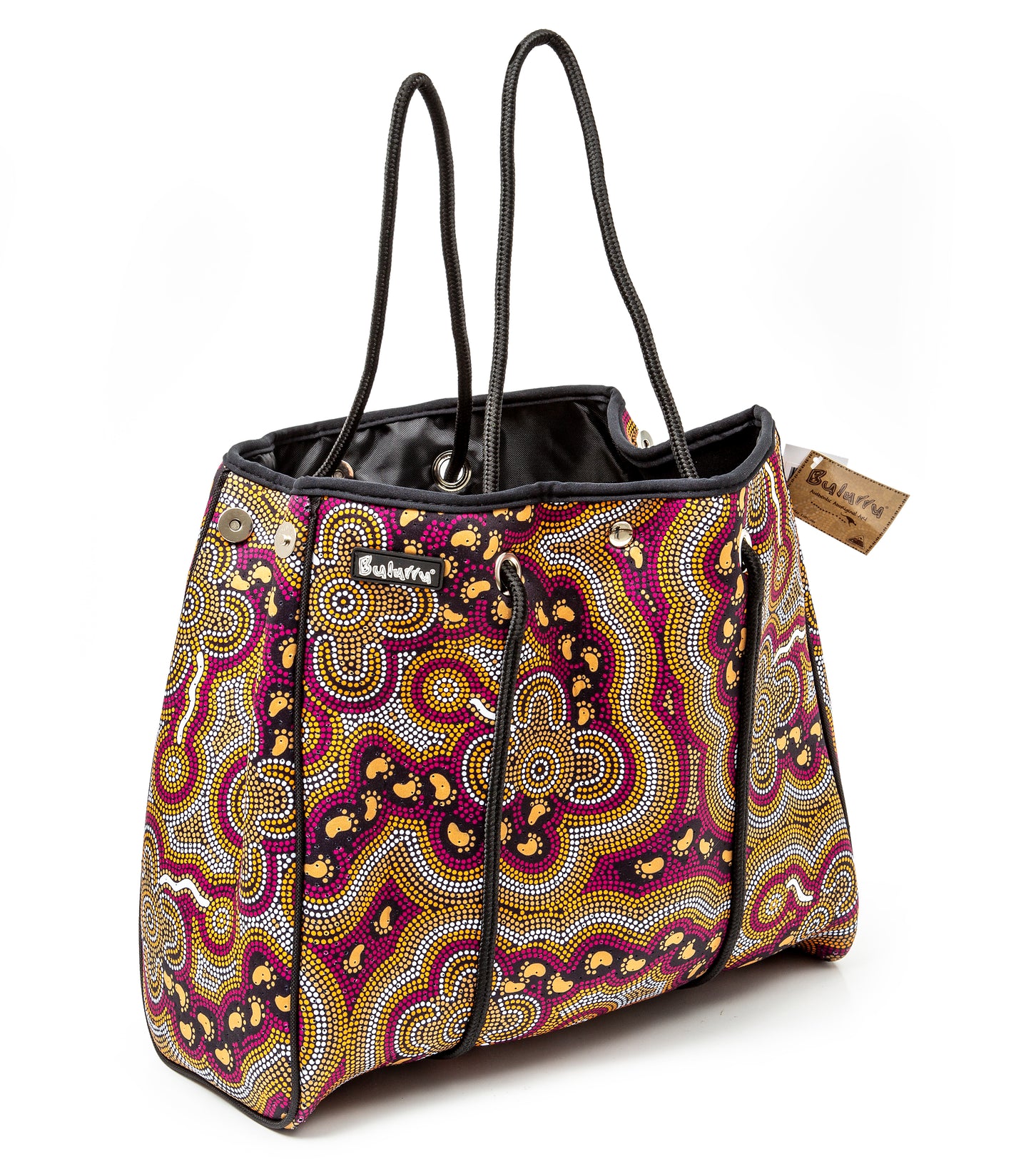**NEW** Urban Tote Bag Large - 10 Bulurru Aboriginal Designs to choose from - fair-dinkum-gifts