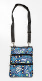 3 Compartment Zip Bag Aboriginal Designs