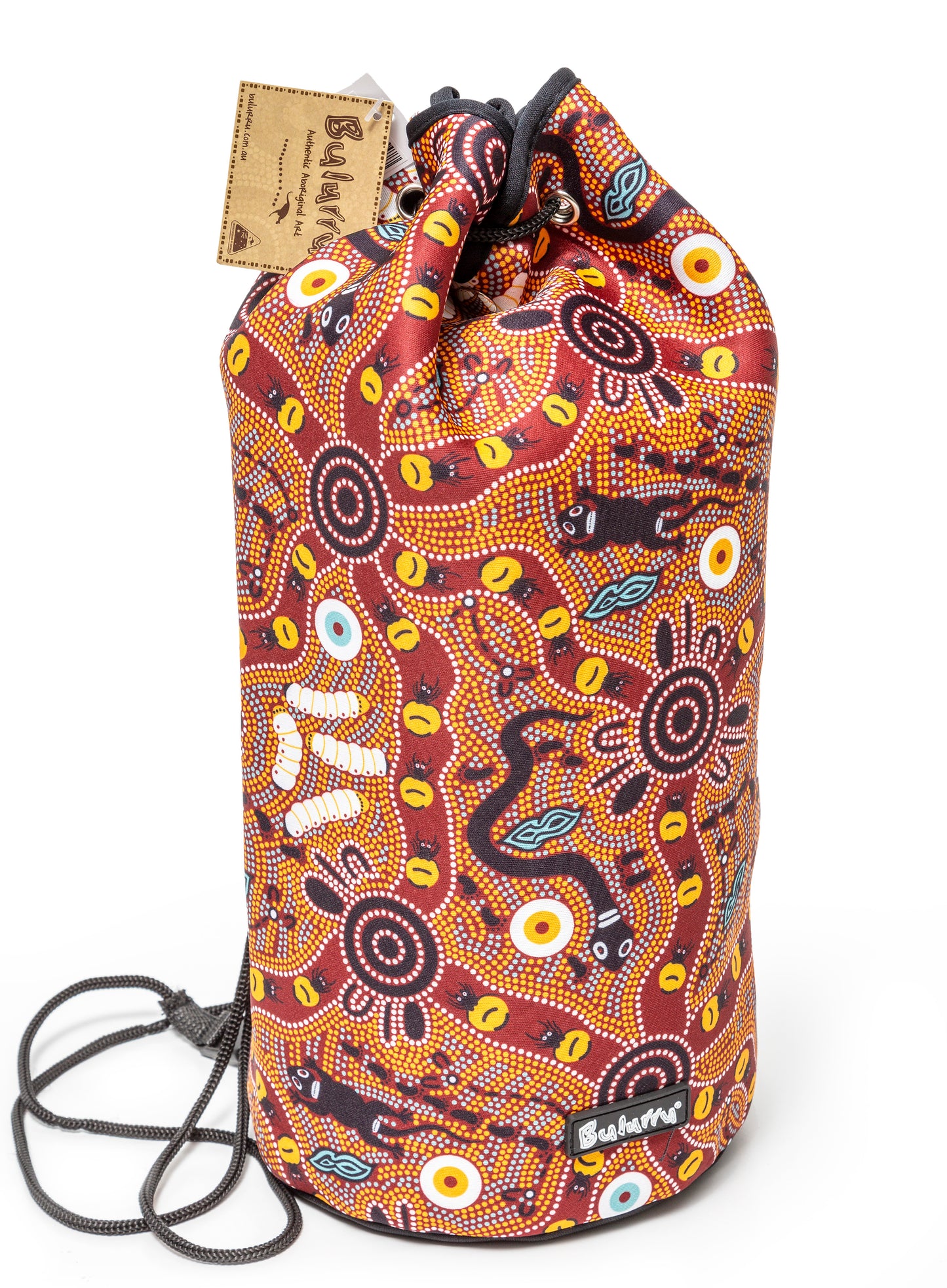 Bush Tucker Drawstring Bag  - Bulurru Designs