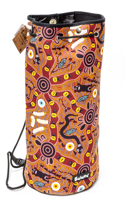 Bush Tucker Drawstring Bag  - Bulurru Designs