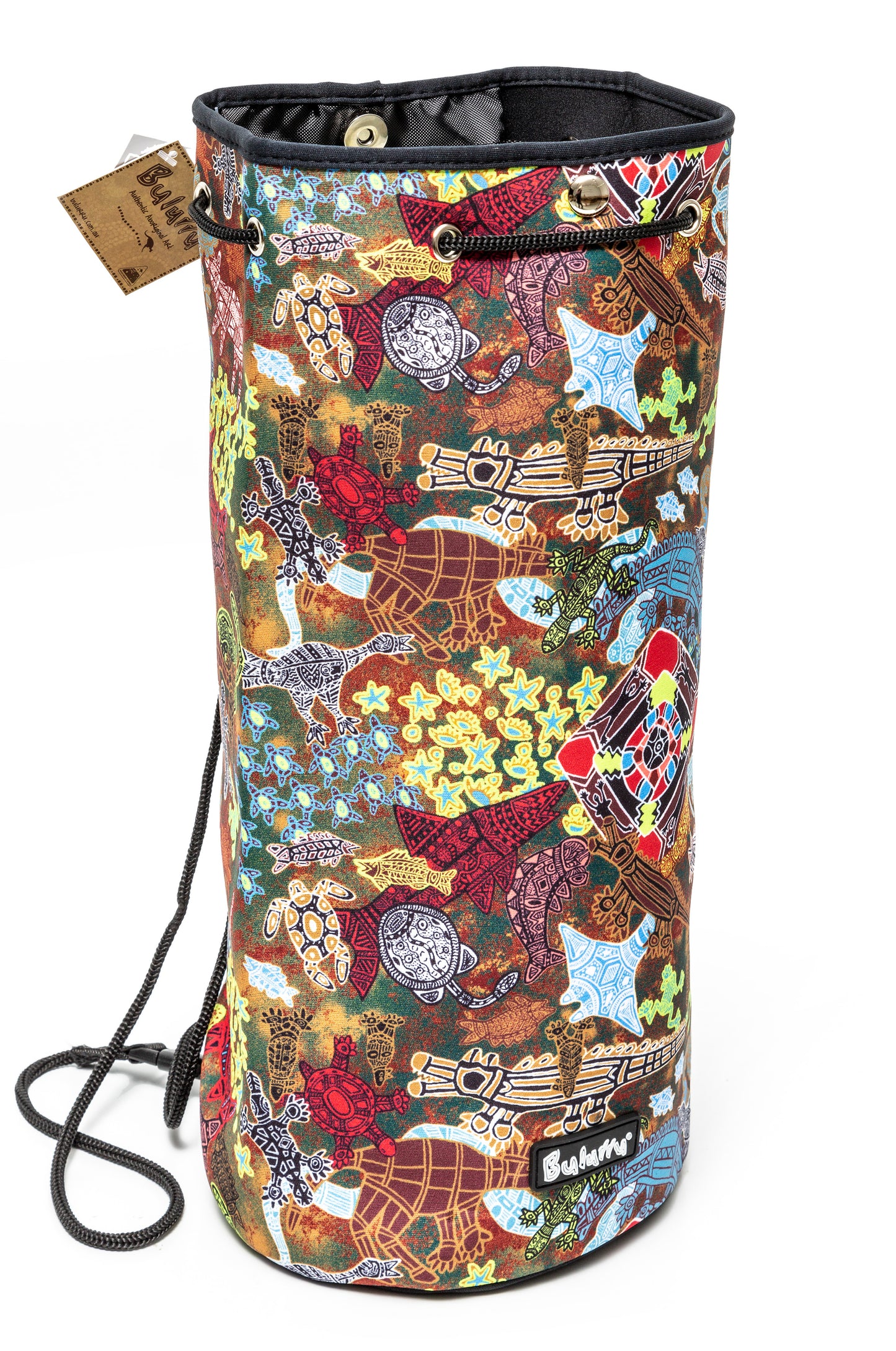 Bush Tucker Drawstring Bag  - Bulurru Designs