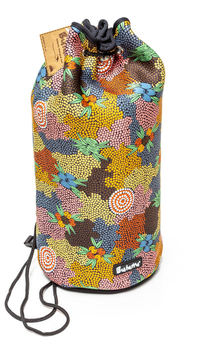 Bush Tucker Drawstring Bag  - Bulurru Designs