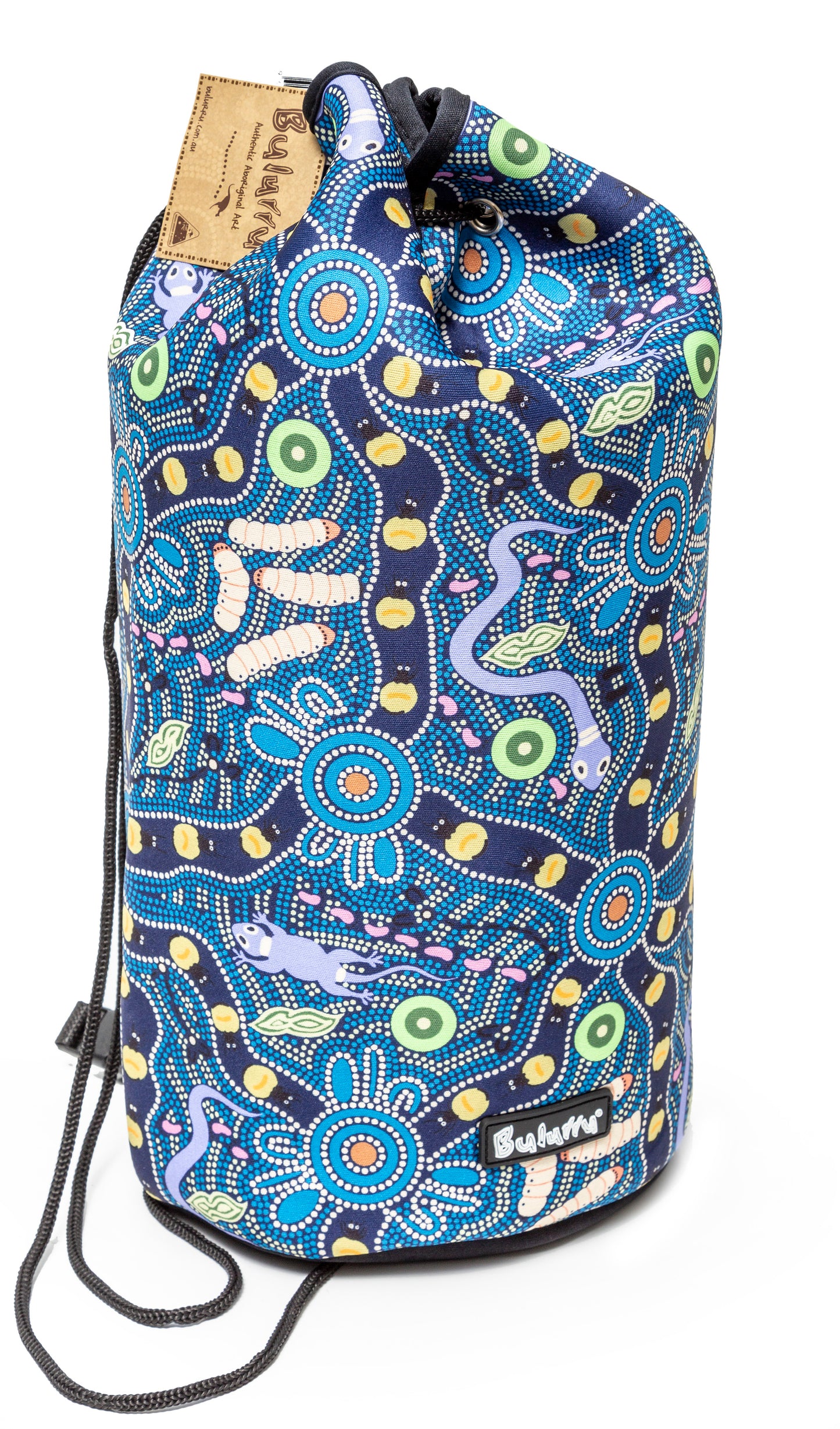 Bush Tucker Drawstring Bag  - Bulurru Designs