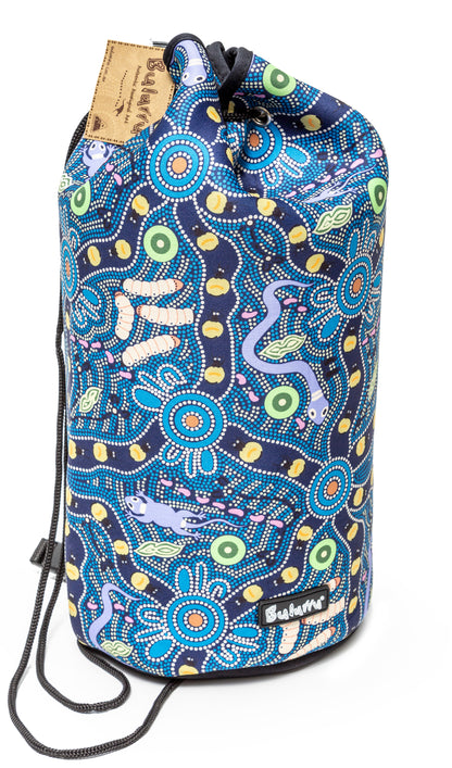 Bush Tucker Drawstring Bag  - Bulurru Designs