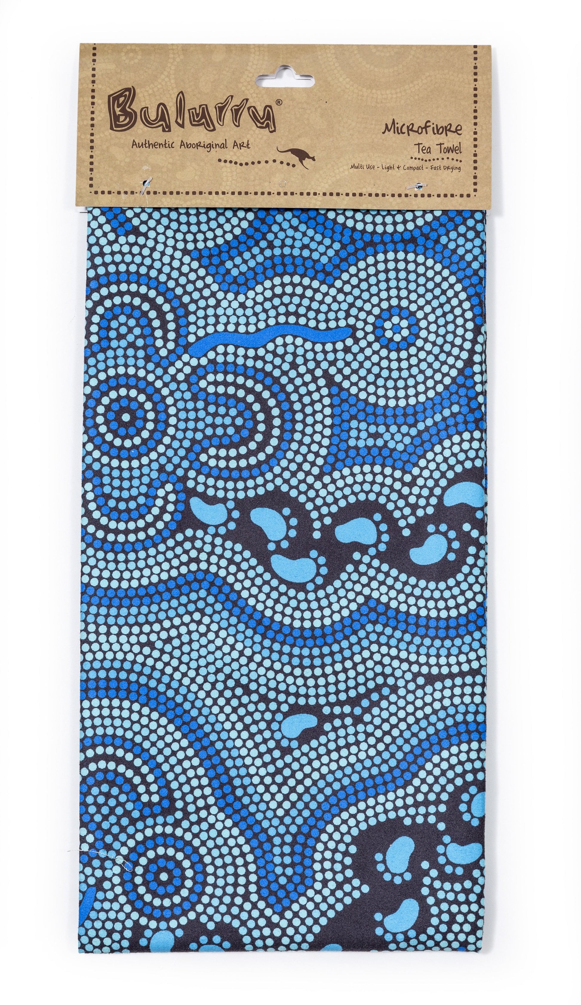 Microfibre Teatowels - 10 Bulurru Designs To Choose From - Fair Dinkum Gifts