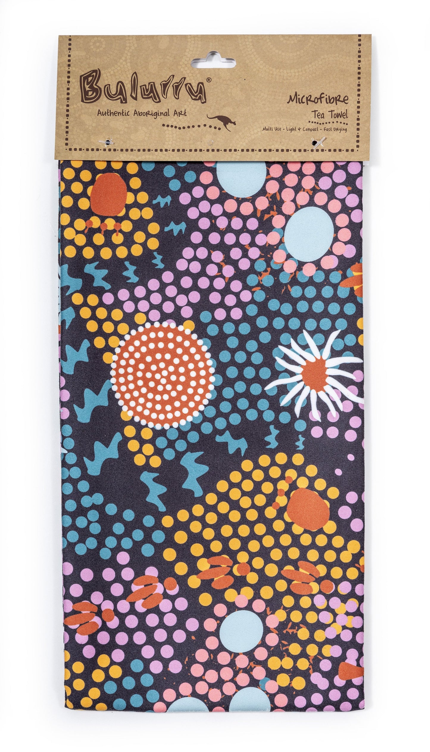 Microfibre Teatowels - 10 Bulurru Designs To Choose From