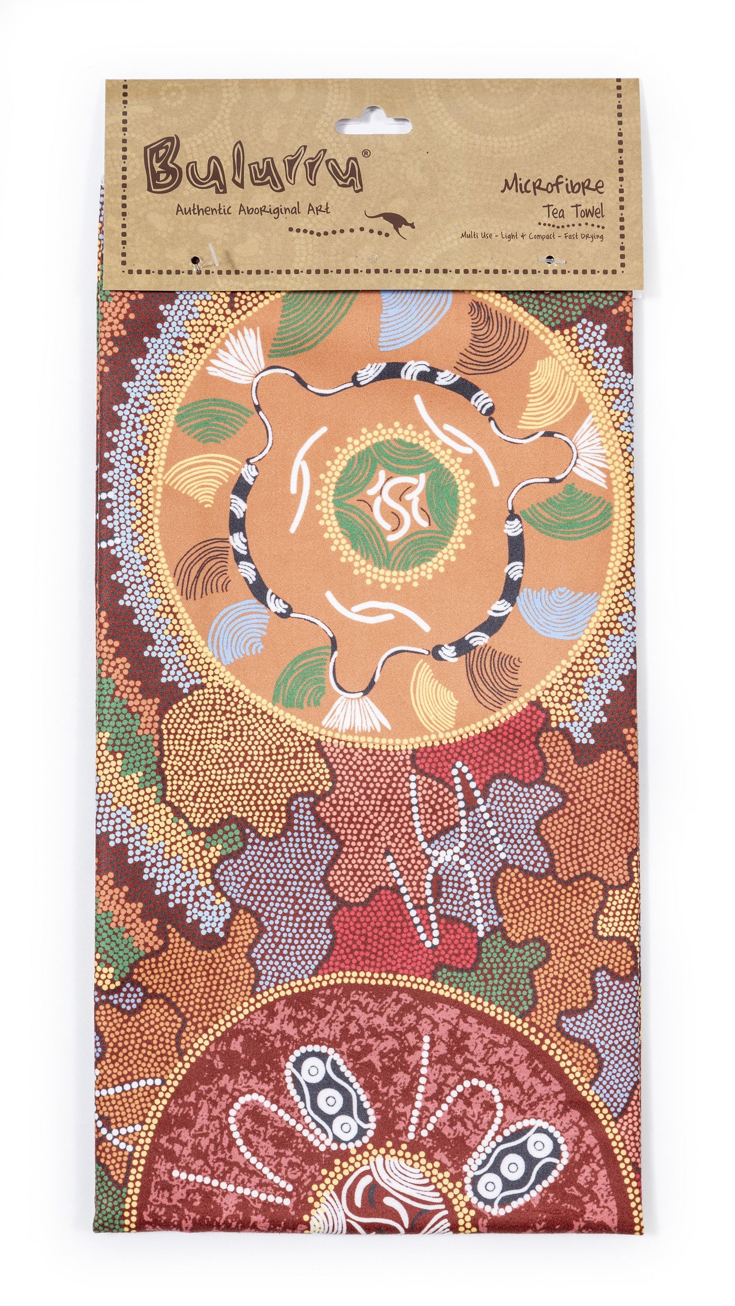 Microfibre Teatowels - 10 Bulurru Designs To Choose From