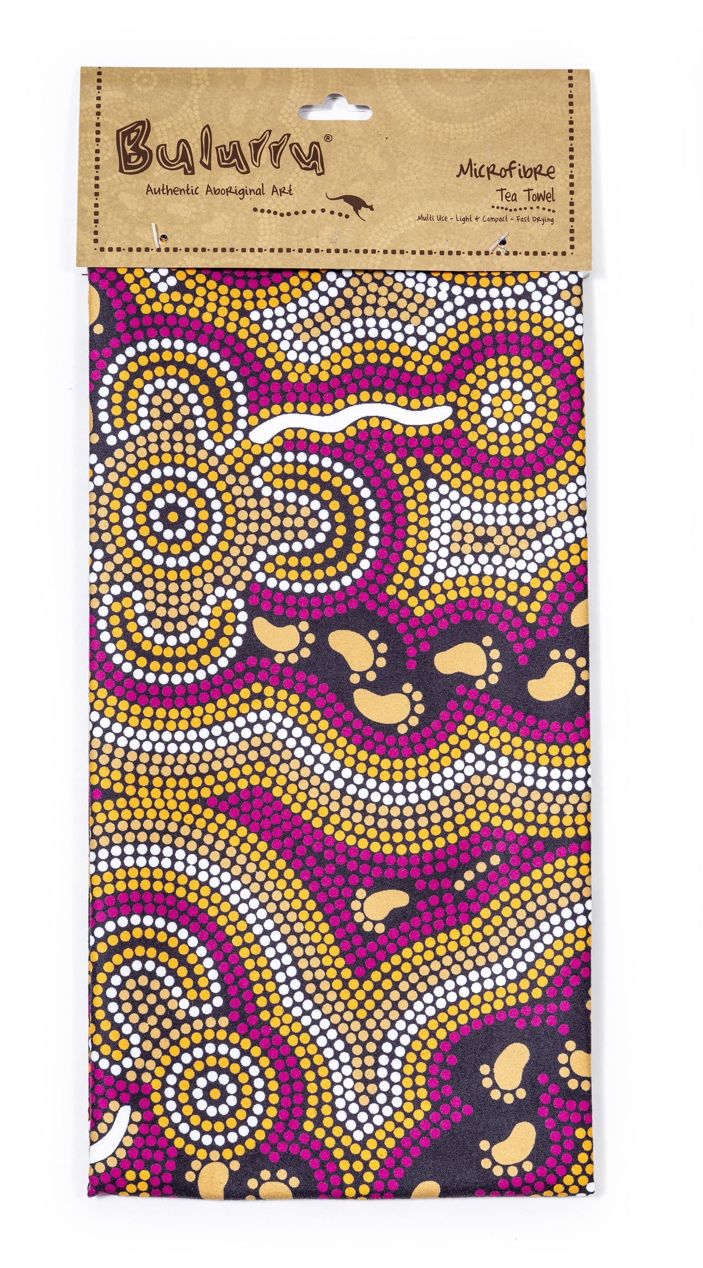 Microfibre Teatowels - 10 Bulurru Designs To Choose From