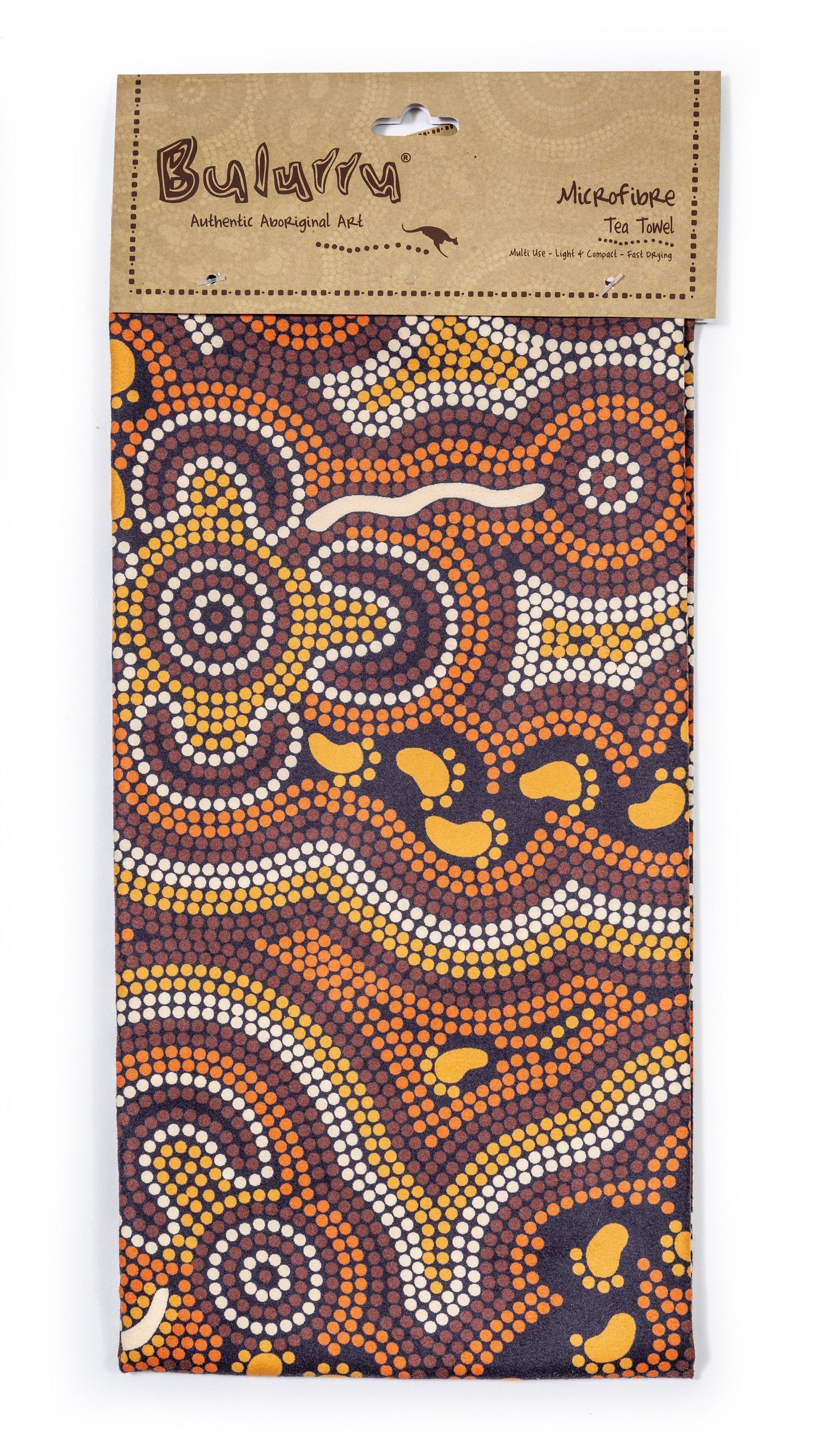 Microfibre Teatowels - 10 Bulurru Designs To Choose From