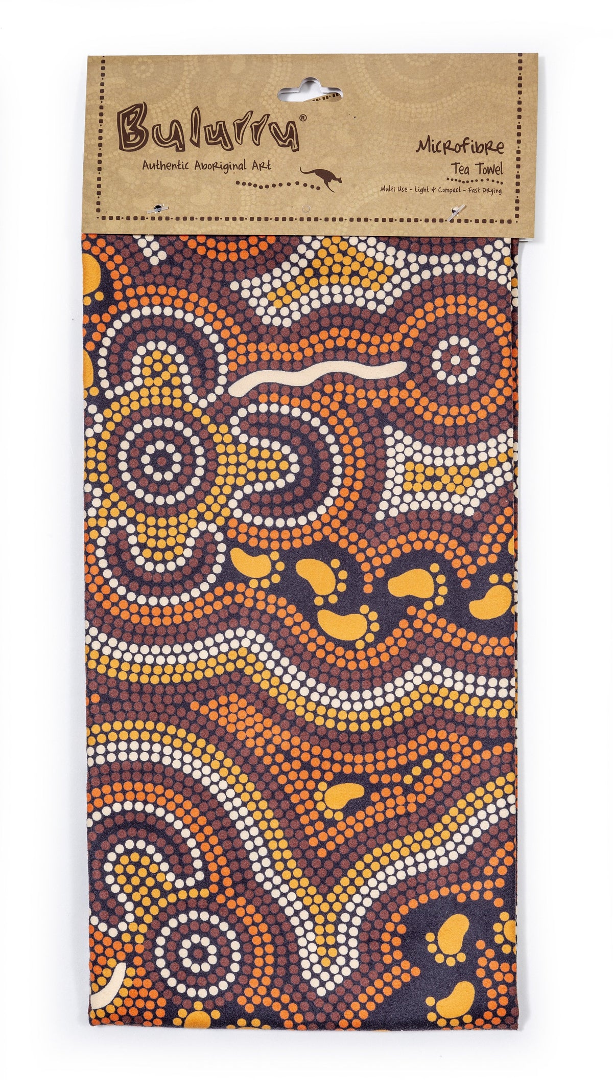 Microfibre Teatowels - 10 Bulurru Designs To Choose From - Fair Dinkum Gifts