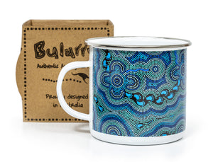 Bulurru Aboriginal Design Pannikin Mug