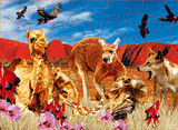 3D Jigsaw Puzzles Tins 60pc Aussie Animals Australian Games **NEW - JUST ARRIVED** - fair-dinkum-gifts