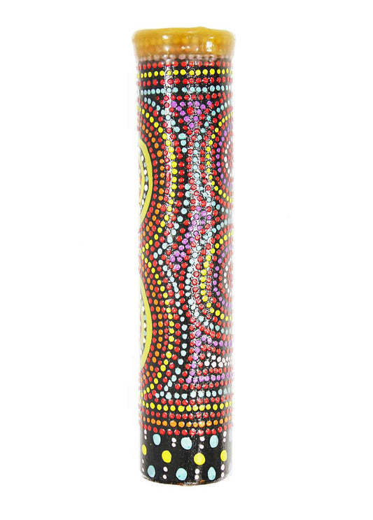 Didgeridoo - Cindy Wallace (Yellow & Purple Circles)