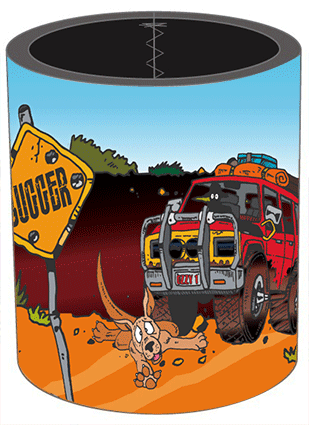 3D Stubby Holders Set of 4 Lenticular Printed Aussie Designs - 34 to choose from - fair-dinkum-gifts