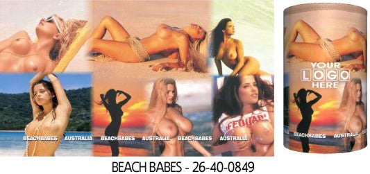 533px x 251px - Beach Babes Australia Sexy Nude Aussie Babes Stubby Holder â€“ Fair Dinkum  Gifts