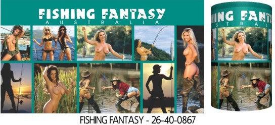 Fishing Fantasy Sexy Aussie Babes Stubby Holder Drink Cooler Holder - fair-dinkum-gifts
