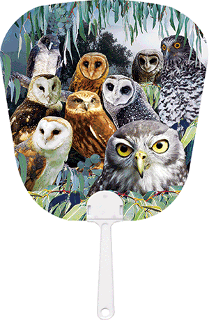 3D Fan Aussie Animals Australian Themes Souvenir Fans - fair-dinkum-gifts