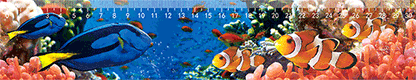 3D Ruler 30cm Aussie Animals Australian Native Designs Lenticular Printed - fair-dinkum-gifts