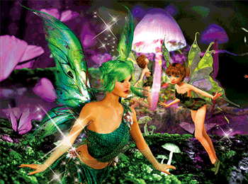 Pack of 2 or 4 Girls 3D Placemats Unicorns Fairies Cute Mermaids Girly Kids Gifts **NEW** - fair-dinkum-gifts