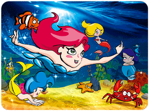 Pack of 2 or 4 Girls 3D Placemats Unicorns Fairies Cute Mermaids Girly Kids Gifts **NEW** - fair-dinkum-gifts