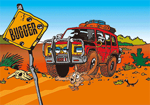 3D Postcard Aussie Themes Australian Animals Souvenir Group 3 - fair-dinkum-gifts