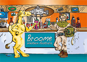 3D Postcard Aussie Themes Australian Animals Souvenir Group 3 - fair-dinkum-gifts