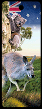 3D Bookmarks Aussie Themes Animals Group 1