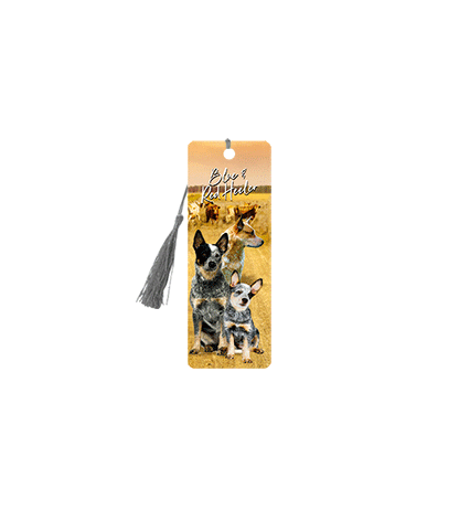 3D Dogs Bookmarks With Tassel - 24 different breeds - fair-dinkum-gifts