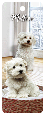 3D Dogs Bookmarks With Tassel