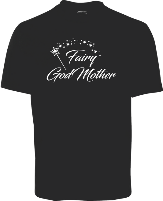 FAIRY GODMOTHER T-SHIRT BLACK OR WHITE FDG01-1HT-23033