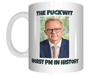 Albo Worst PM In History Coffee Mug CRU07-92-12183