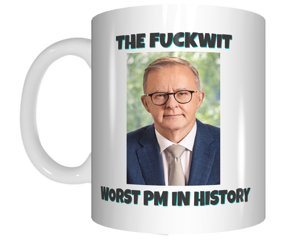 Albo Worst PM In History Coffee Mug CRU07-92-12183