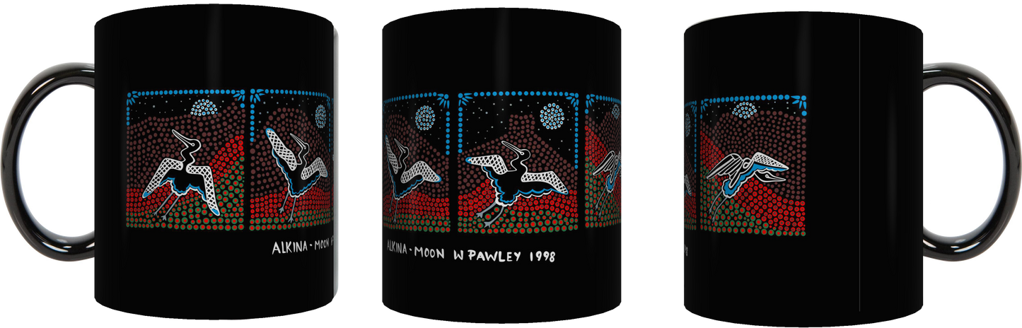Wendy Pawley Design Black Mug in Gift Box