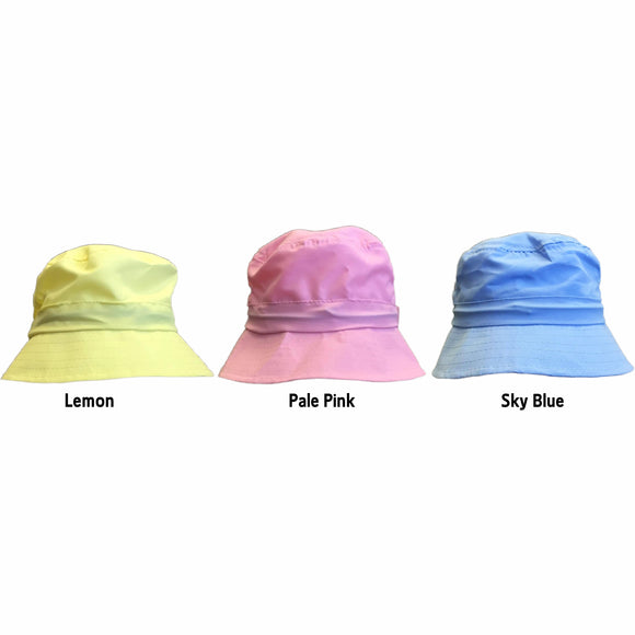 Infants Bucket Hat Microfibre Light Weight with Mesh Sides Unisex 3 colours available Babies Kids - fair-dinkum-gifts