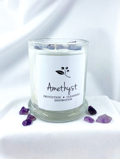 CRYSTAL Candle Sea Salt & Cassis Scent