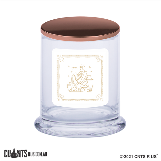 Star Sign Scented Soy Candle - Aquarius The Water Bearer