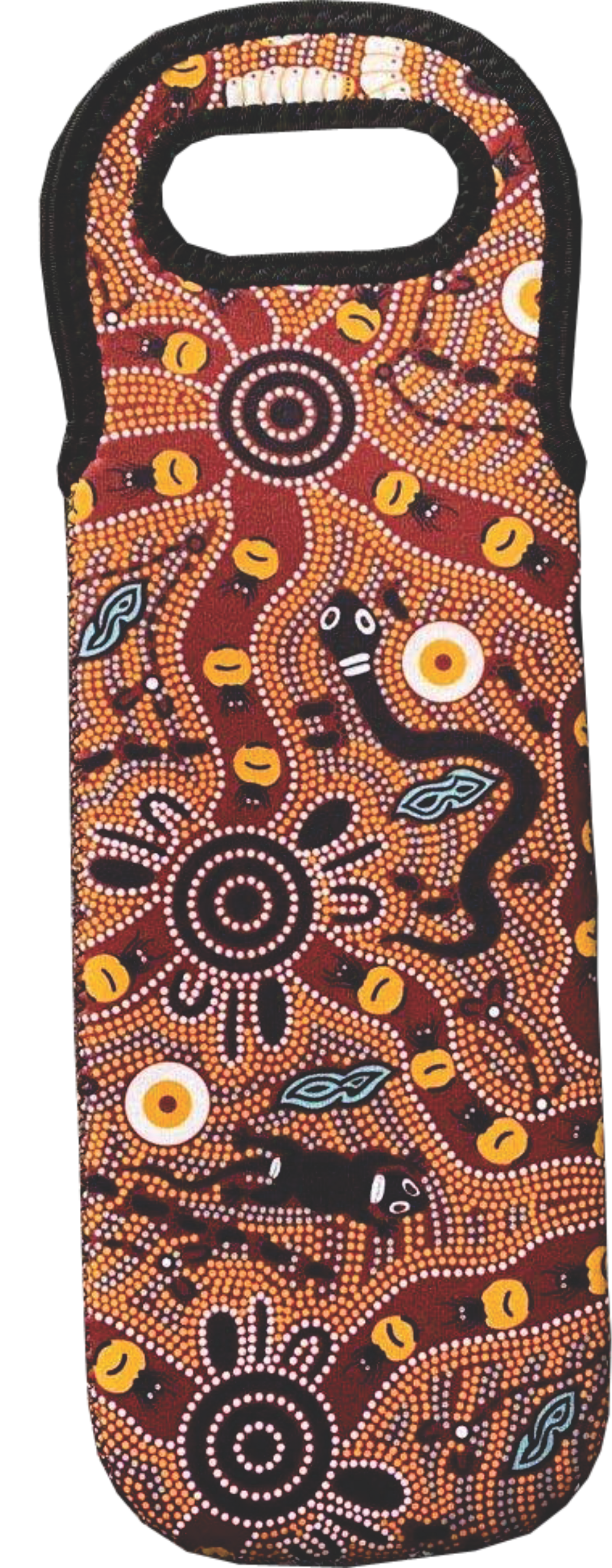 Wine Bottle Bag NEW SHAPE - 5 Bulurru Designs To Choose From