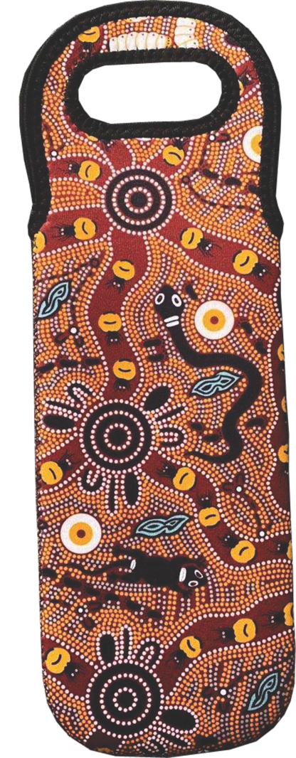 Wine Bottle Bag NEW SHAPE - 5 Bulurru Designs To Choose From