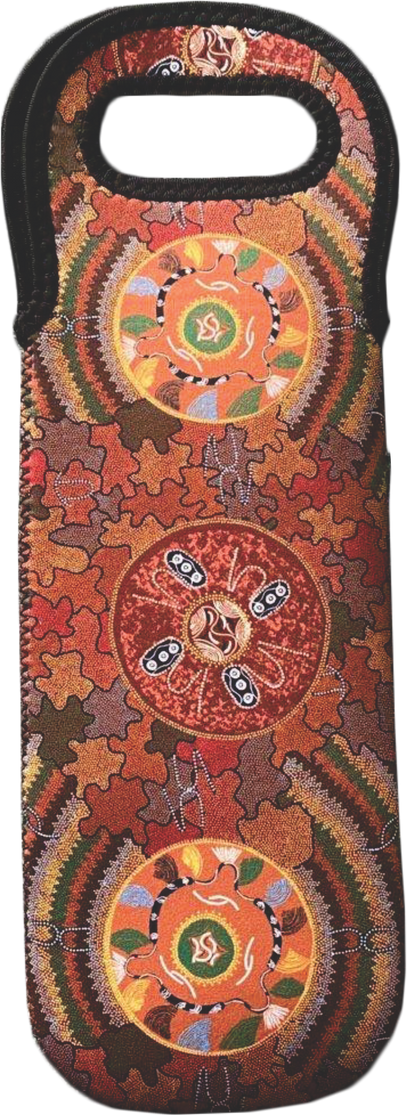 Wine Bottle Bag NEW SHAPE - 5 Bulurru Designs To Choose From