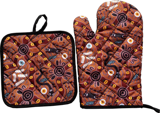 **NEW** Bulurru Baking Sets - 5 Aboriginal Designs to choose from - fair-dinkum-gifts