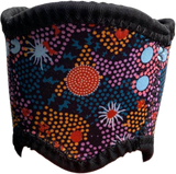 **NEW** Wine Glass Coolers - 10 Bulurru Aboriginal Designs To Choose From - fair-dinkum-gifts