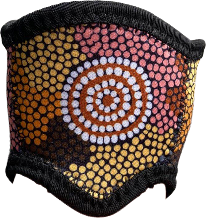 **NEW** Wine Glass Coolers - 10 Bulurru Aboriginal Designs To Choose From - fair-dinkum-gifts