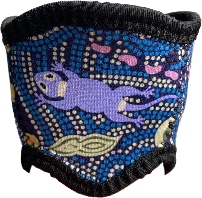 **NEW** Wine Glass Coolers - 10 Bulurru Aboriginal Designs To Choose From - fair-dinkum-gifts