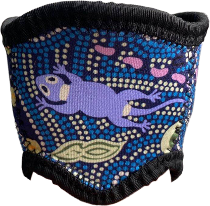 **NEW** Wine Glass Coolers - 10 Bulurru Aboriginal Designs To Choose From - fair-dinkum-gifts