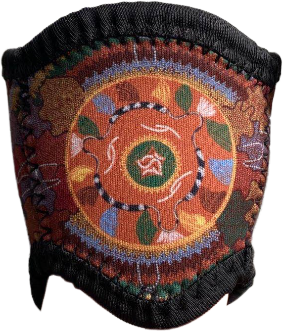 **NEW** Wine Glass Coolers - 10 Bulurru Aboriginal Designs To Choose From - fair-dinkum-gifts