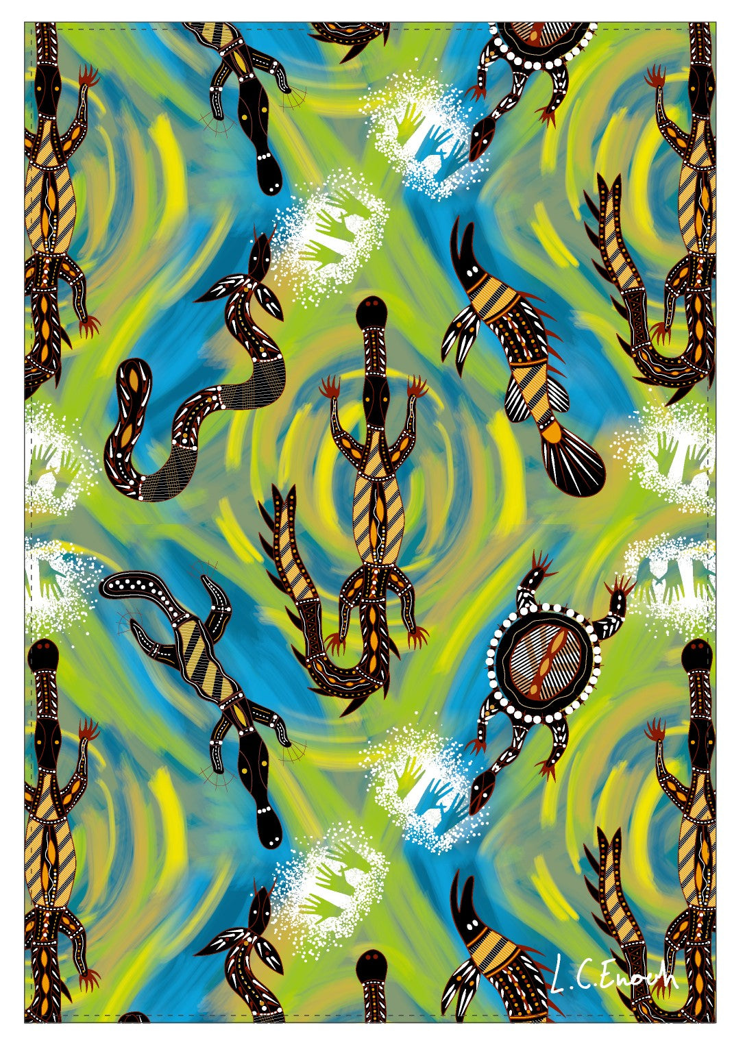 Microfibre Teatowels by Louis Enoch - Fair Dinkum Gifts