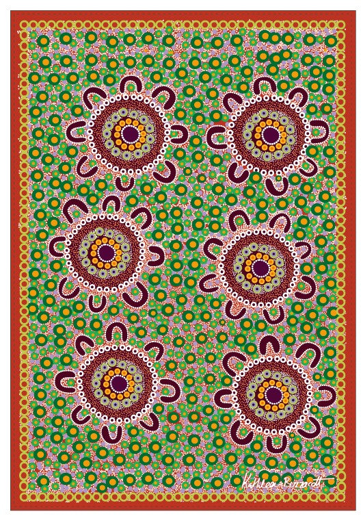 Microfibre Teatowels by Kathleen Buzzacott