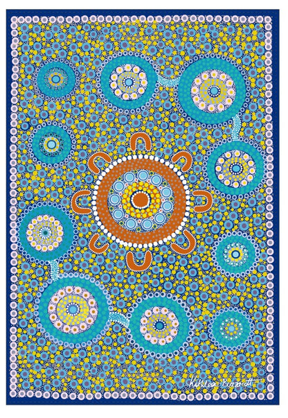 Microfibre Teatowels by Kathleen Buzzacott